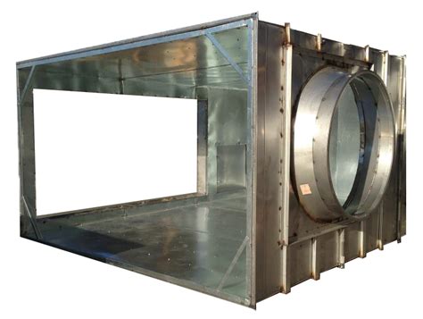 oem sheet metal plenum fabrication|20x20 duct plenum.